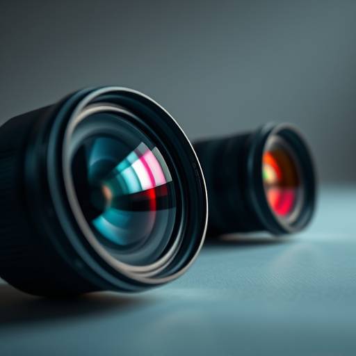 A collection of various camera lenses
