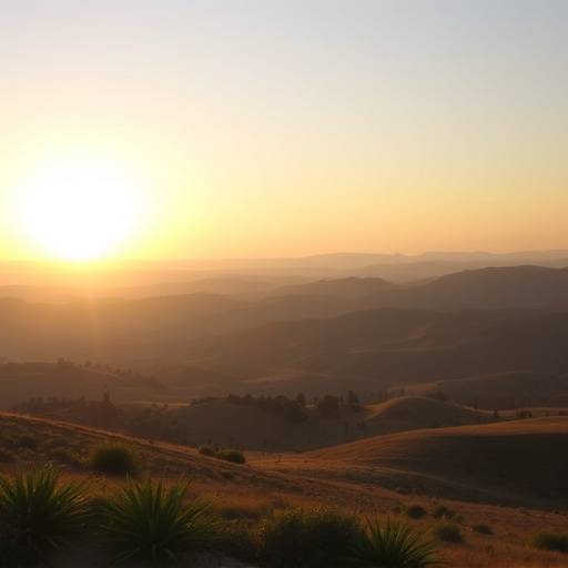 A landscape photograph illustrating the rule of thirds